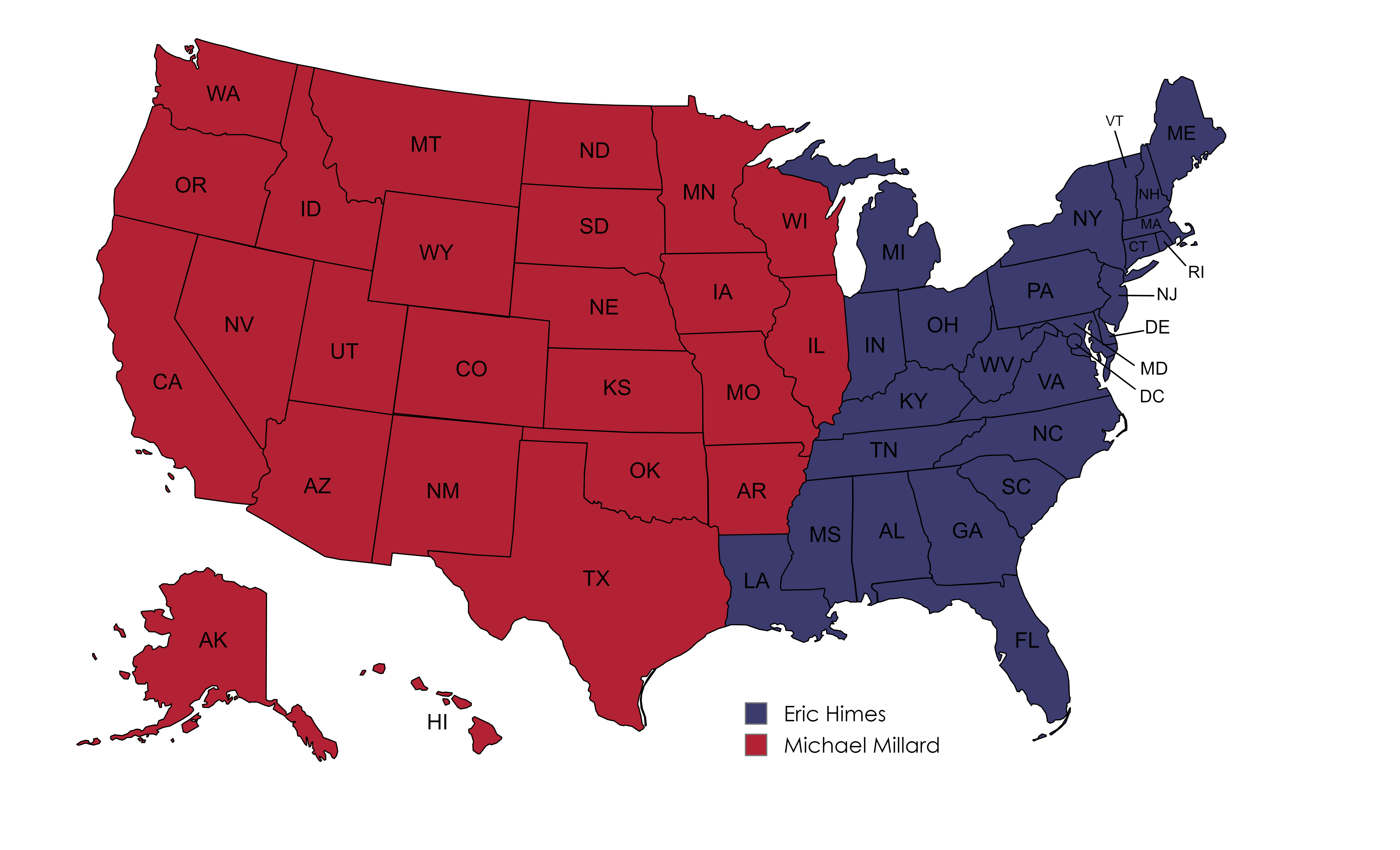 Mapchart Map USA